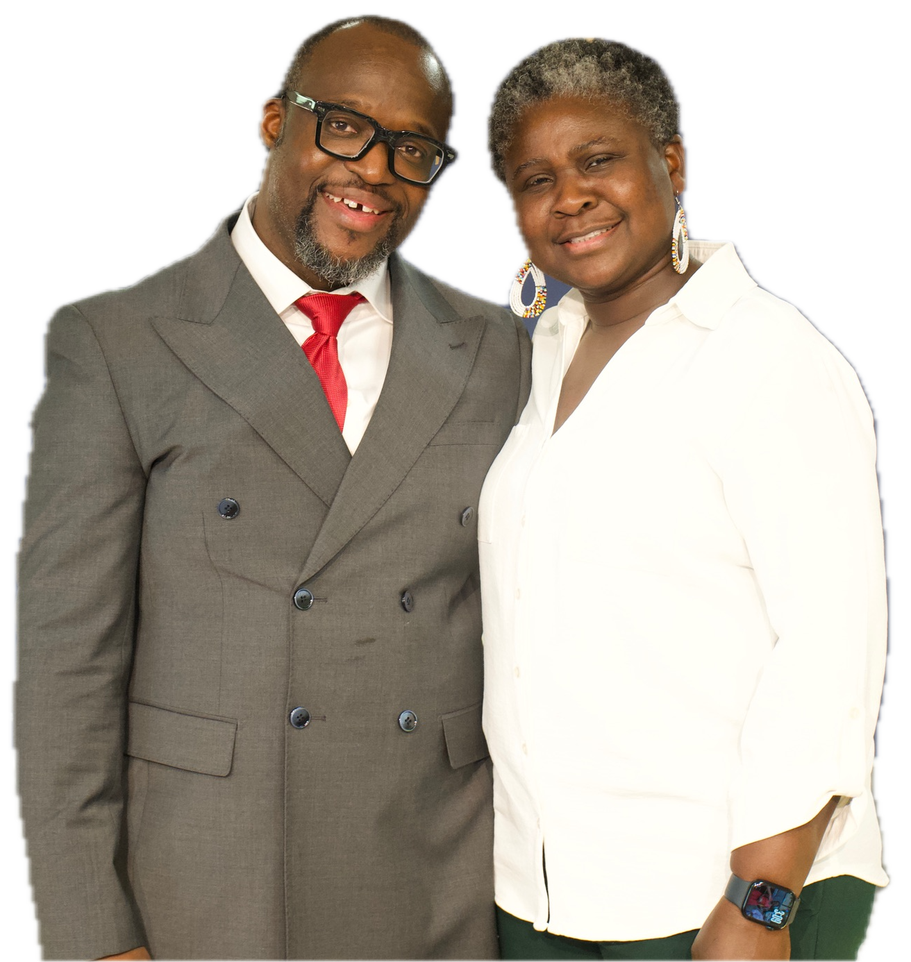 Rev. Dr. Kwame Akuamoah-Boateng and First Lady Evelyn Boateng